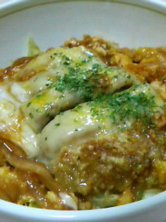 一手間で★卵ふわふわ♪洋風カツ丼-レシピのメイン写真