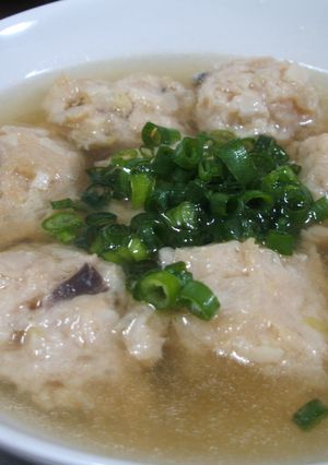 エリンギ鶏団子汁-レシピのメイン写真
