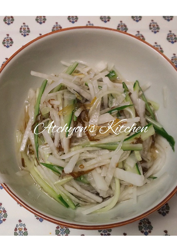 超簡単！箸休め 柚子風味酢の物-レシピのメイン写真