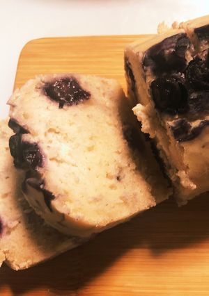 ブルーベリー米粉ケーキ　低フォドマップ-レシピのメイン写真