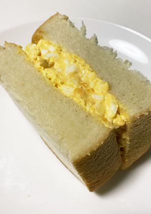 金の食パン使用！卵サンド-レシピのメイン写真