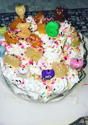バースデーケーキ-レシピのメイン写真