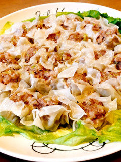 レンジで簡単ふわふわ豆腐シューマイ-レシピのメイン写真