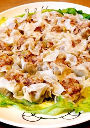 レンジで簡単ふわふわ豆腐シューマイ-レシピのメイン写真