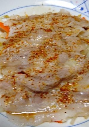 豚ばら肉の野菜蒸し-レシピのメイン写真