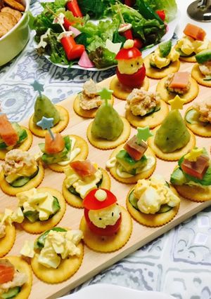 クリスマス☆クラッカーパーティー☆前菜-レシピのメイン写真