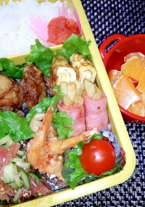 女子高生お弁当　128-レシピのメイン写真