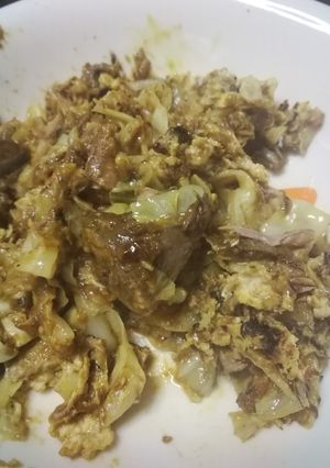 サバカレーキャベツ炒め-レシピのメイン写真
