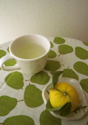 心おだやかになるホットゆず-レシピのメイン写真