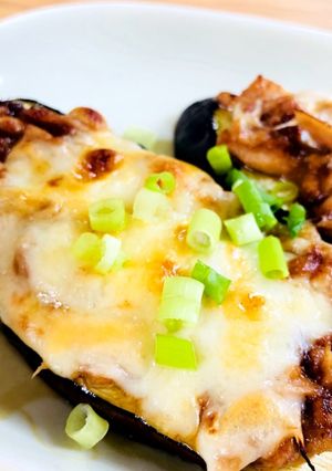 なすのツナ味噌チーズ焼き-レシピのメイン写真