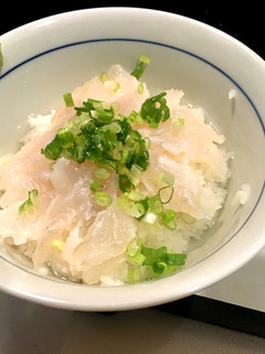 ヒラメの昆布締め茶漬け-レシピのメイン写真