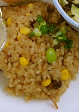 焼き鳥缶の炊き込みご飯☆宇都宮市保セ-レシピのメイン写真