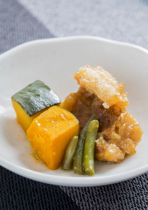 赤魚の揚げ煮【入院食⑩昼/主菜】-レシピのメイン写真