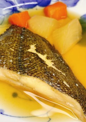 【病院】カレイ煮つけ【給食】-レシピのメイン写真