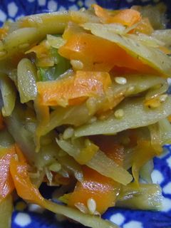【病院】ごぼう炒め煮【給食】-レシピのメイン写真