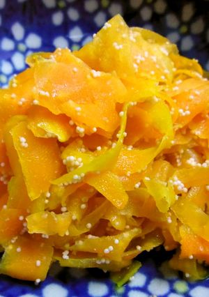 【病院】たらことにんじん炒め【給食】-レシピのメイン写真