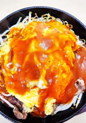 名古屋風、天津あんかけカタ焼そば-レシピのメイン写真