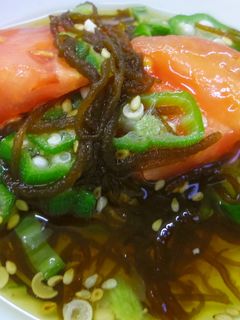 【病院】もずくあえ【給食】-レシピのメイン写真