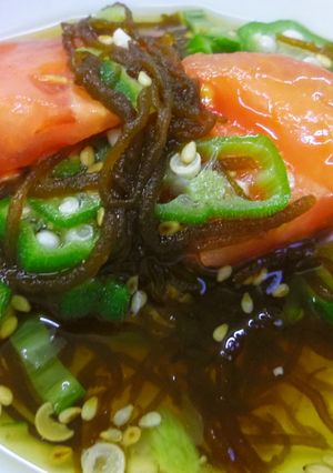 【病院】もずくあえ【給食】-レシピのメイン写真