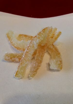 柚子ピール　年の瀬に欲しいお干菓子-レシピのメイン写真