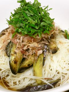 なすのそうめん-レシピのメイン写真