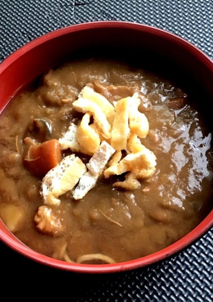 簡単　お蕎麦屋さんのカレーうどん、蕎麦-レシピのメイン写真
