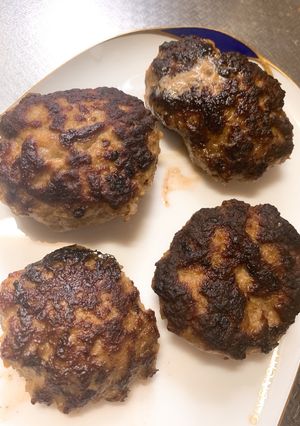ハンバーグ-レシピのメイン写真