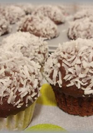超簡単♪ココナツチョコマフィンミスド?風-レシピのメイン写真