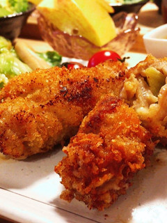 キウイとチーズの豚肉巻きカツ-レシピのメイン写真