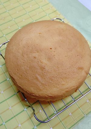 スポンジケーキ 台の作り方-レシピのメイン写真