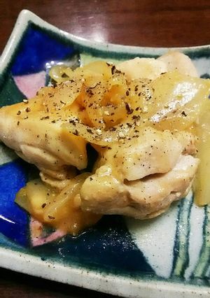 パスタソースで簡単☆鶏肉の塩レモン焼き。-レシピのメイン写真