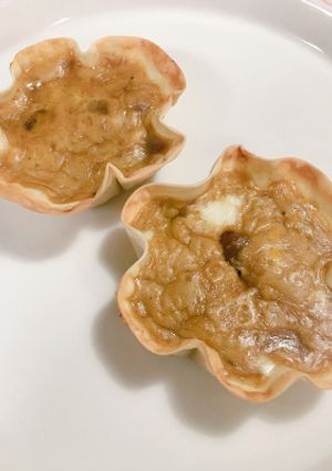 【使いきり】餃子の皮でカレーキッシュ-レシピのメイン写真