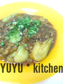 簡単ピリ辛♪マーボー青梗菜-レシピのメイン写真