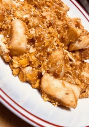 簡単！はんぺんでエビチリ風玉子-レシピのメイン写真