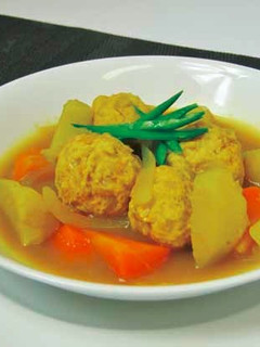 肉団子のカレースープ煮【健幸惣菜】-レシピのメイン写真