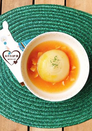 簡単！玉ねぎまるごとスープ-レシピのメイン写真