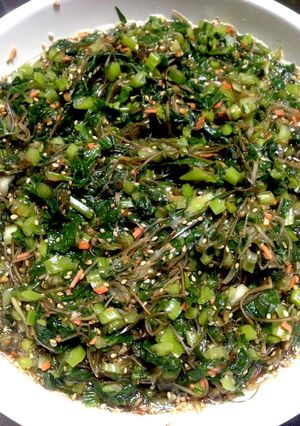 青菜漬と昆布のご飯の友-レシピのメイン写真