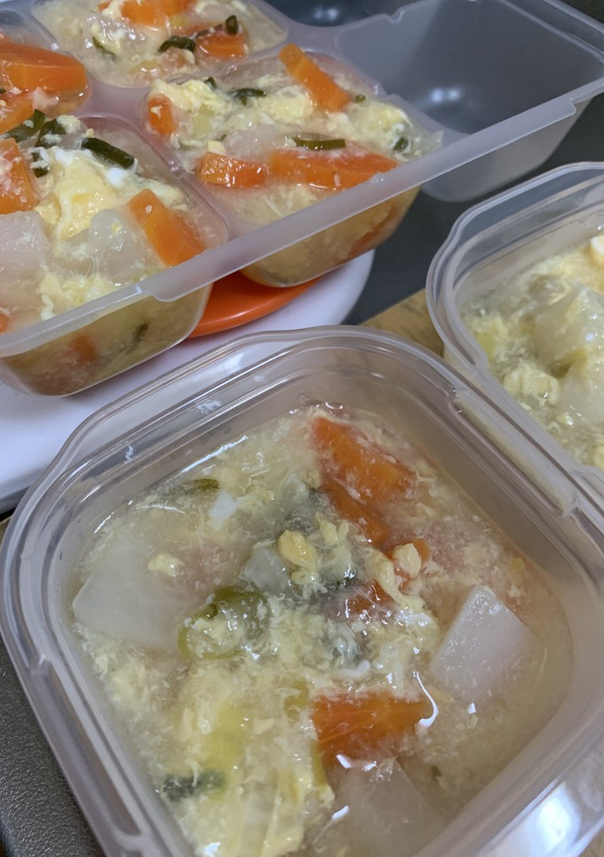 ［離乳食後期〜］簡単☆蕪のふわとろ煮-レシピのメイン写真