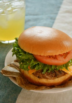 糸寒天入りハンバーガー-レシピのメイン写真