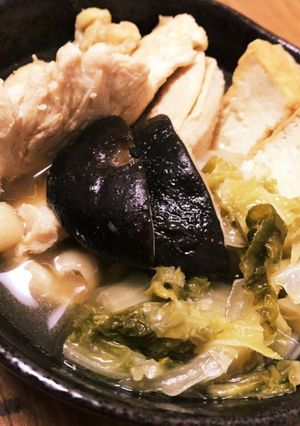 鶏胸肉と厚揚げの肉豆腐-レシピのメイン写真