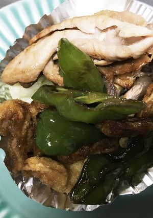 お弁当に一品 豚肉と薄揚げとししとう-レシピのメイン写真