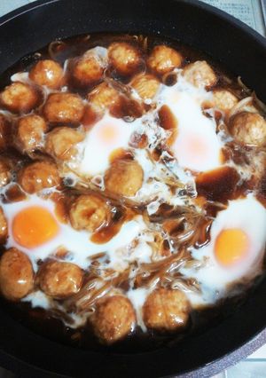 ☆鶏団子と卵の親子中華煮☆-レシピのメイン写真