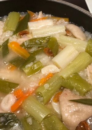 単純かんたん参鶏湯サンゲタン-レシピのメイン写真