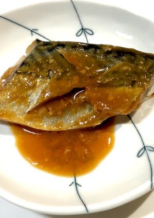鯖の味噌煮(短時間でもコクがある煮汁)-レシピのメイン写真