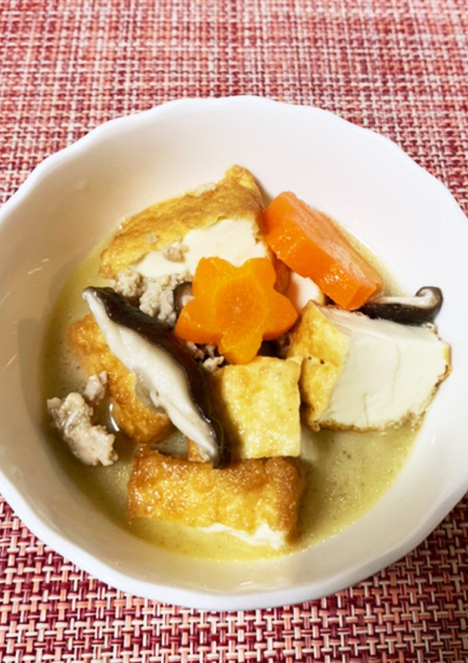 揚げ出し豆腐の煮物-レシピのメイン写真