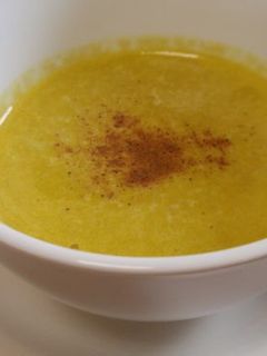 かぼちゃの煮物がスープに変身-レシピのメイン写真