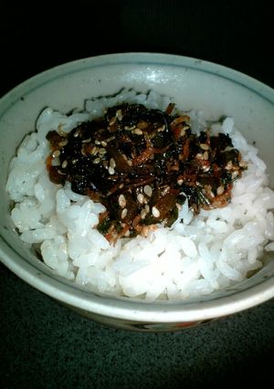 簡単！常備菜♪美味しいダイコン葉の佃煮風-レシピのメイン写真