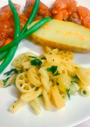 パセリのオリーブオイルパスタ✨付け合わせ-レシピのメイン写真