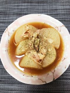 大根とベーコンの煮物-レシピのメイン写真
