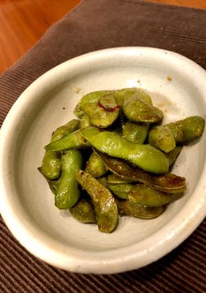 枝豆でペペロン　和風⁈-レシピのメイン写真